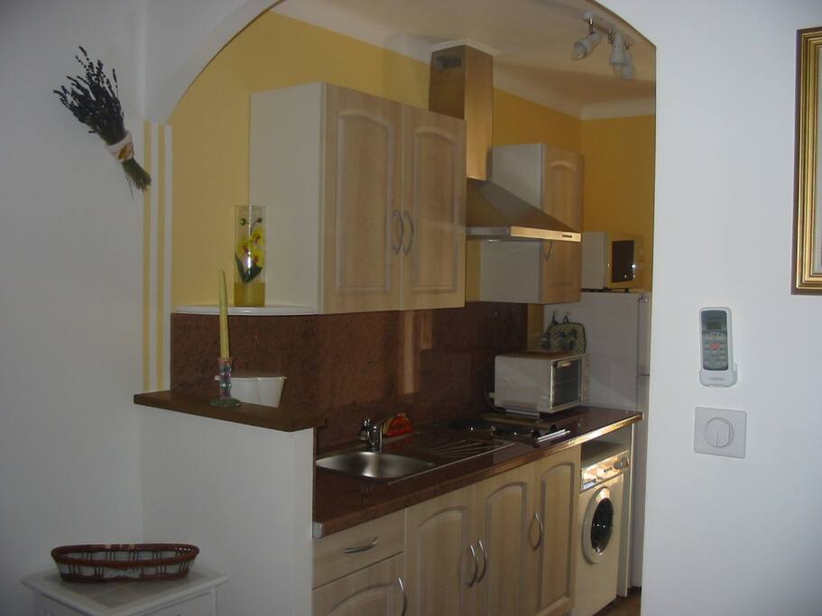 vue sur cuisine