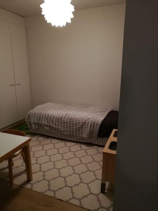 Your bed from door