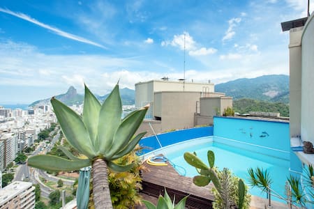 Beautiful chalet in the sky of Ipanema Lagoa