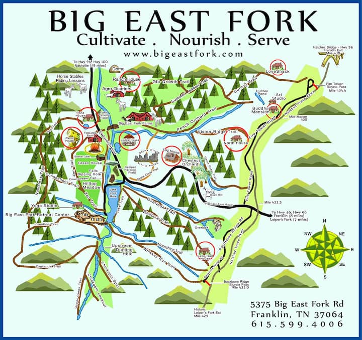Fork Inn's Blackberry 3BR/2Bath/w bunkroom rm BB