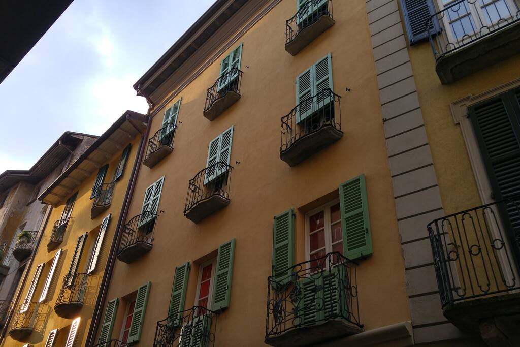 Facciata della struttura