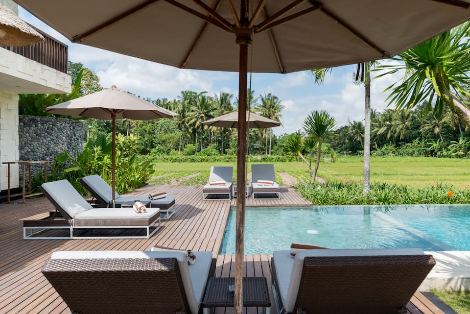 Villa Lumia, between a river and the rice fields, Ubud, Bali, Indonesia, photo 9 of 10