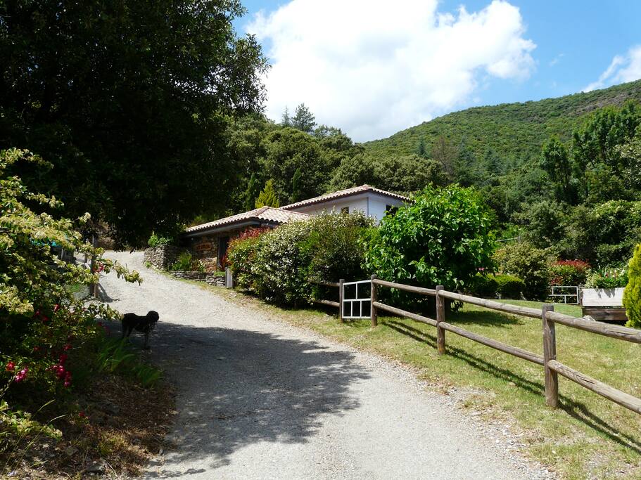 Vue à l'arrivée