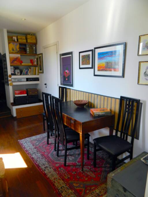 corridor - winter breakfast table