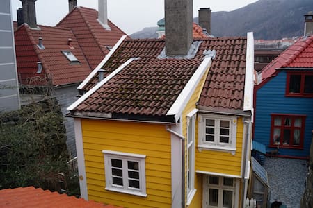 Traditional small Bergen house
