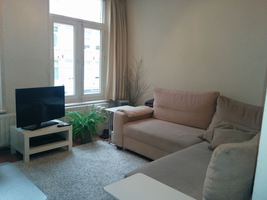 Relax on this comfortable couch