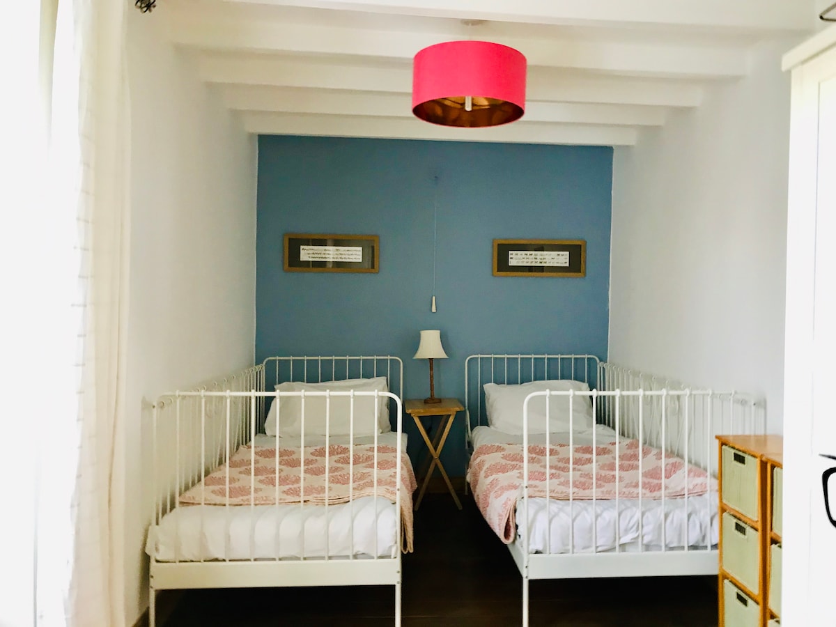 La Blatière, The Farmhouse kamer met 2 aparte bedden 