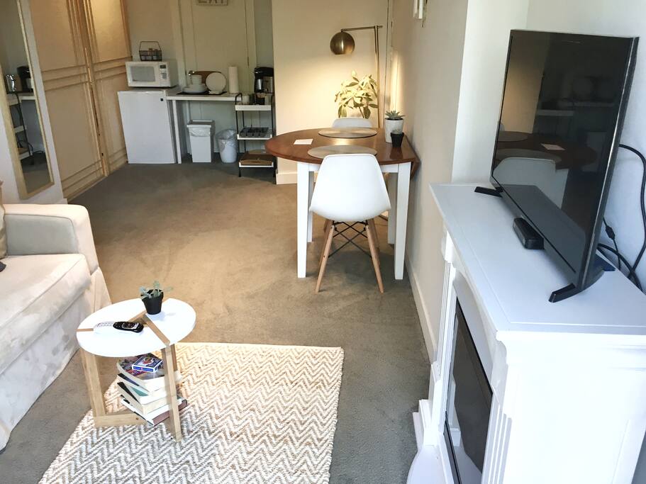 Living area from the entrance.