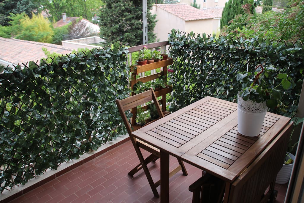 Terrasse sans vis-à-vis