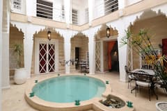 Riad+Thalge+in+Medina+-+White+Room