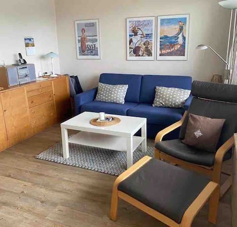 Erfolgreiche Airbnb-Immobilie: Apartment 2 minutes to the beach of Westerland in Sylt