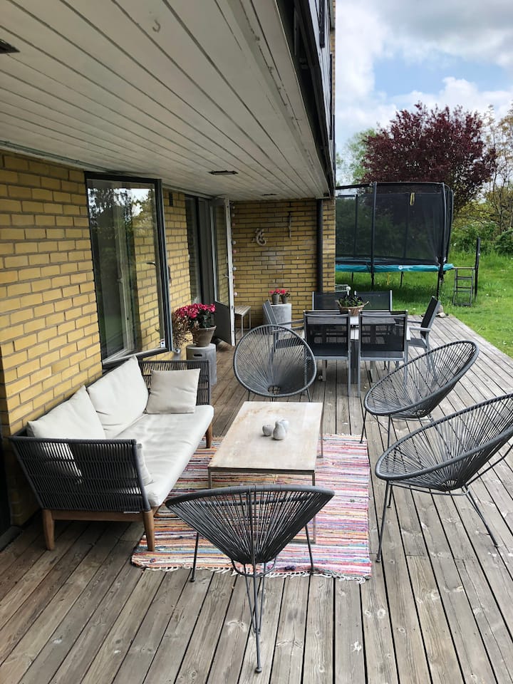 House with a view in beautiful outskirts of Lund
