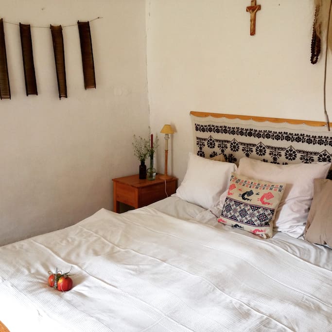 bedroom in the house