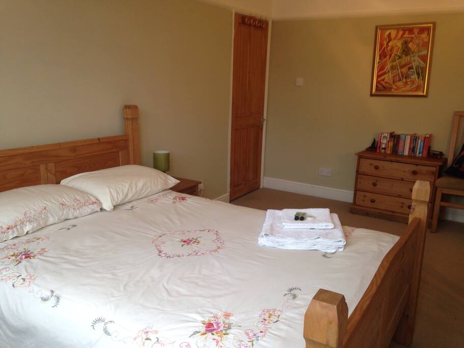 large bedroom for guests