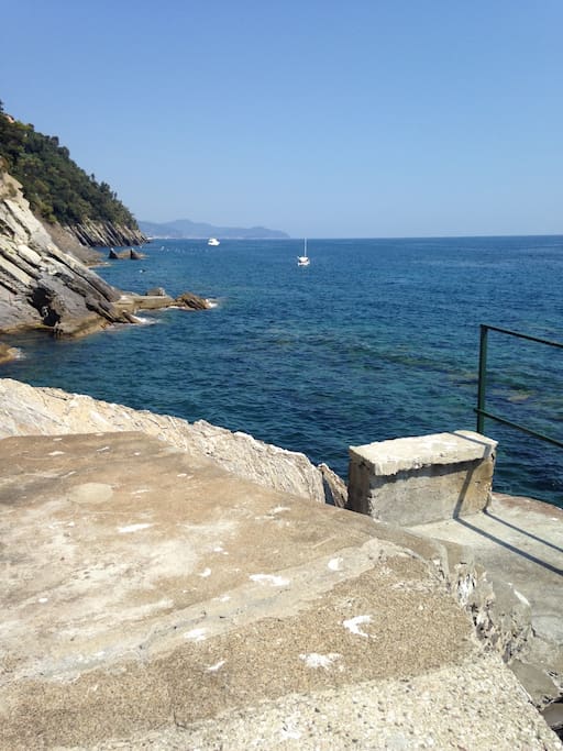 Accesso al mare privato condominiale