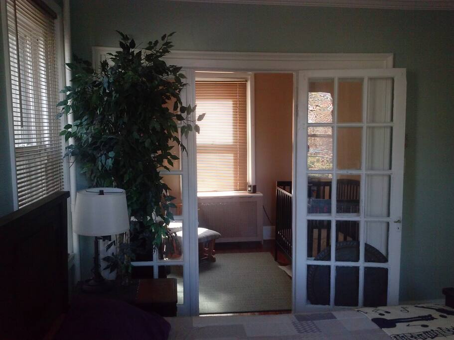 This is the nursery/dayroom in the Master suite.