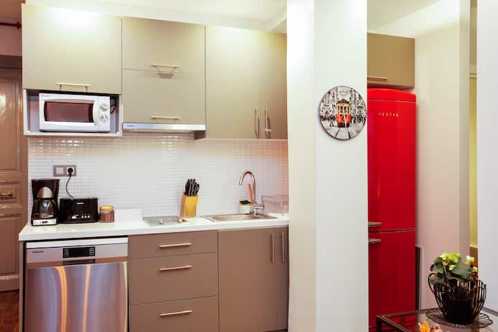 GALATA, 2 BATHROOMS& 2 BEDROOMS @LA CASA DE SENER