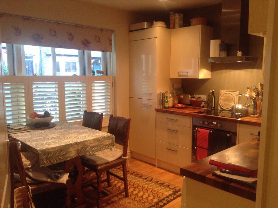 Full use of kitchen and laundry