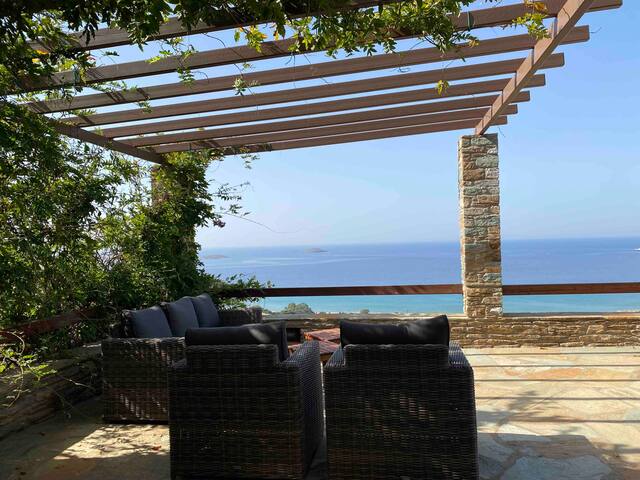 Eleagnos luxury villa ,private pool,sea views. gallery image 5