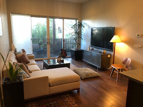 Top performing Airbnb: Beautiful Cottage, hot tub, in great neighborhood in Eureka Valley / Dolores Heights