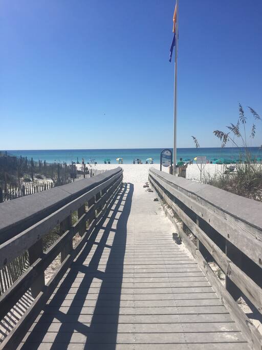 boardwalk to beach