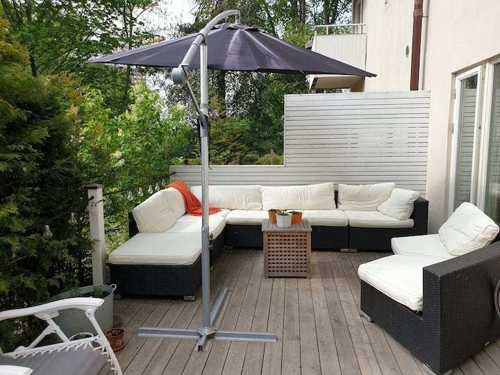 Cosy apartment with sunny patio - Apartments for Rent in Johanneshov ,  Stockholms, Sweden - Airbnb