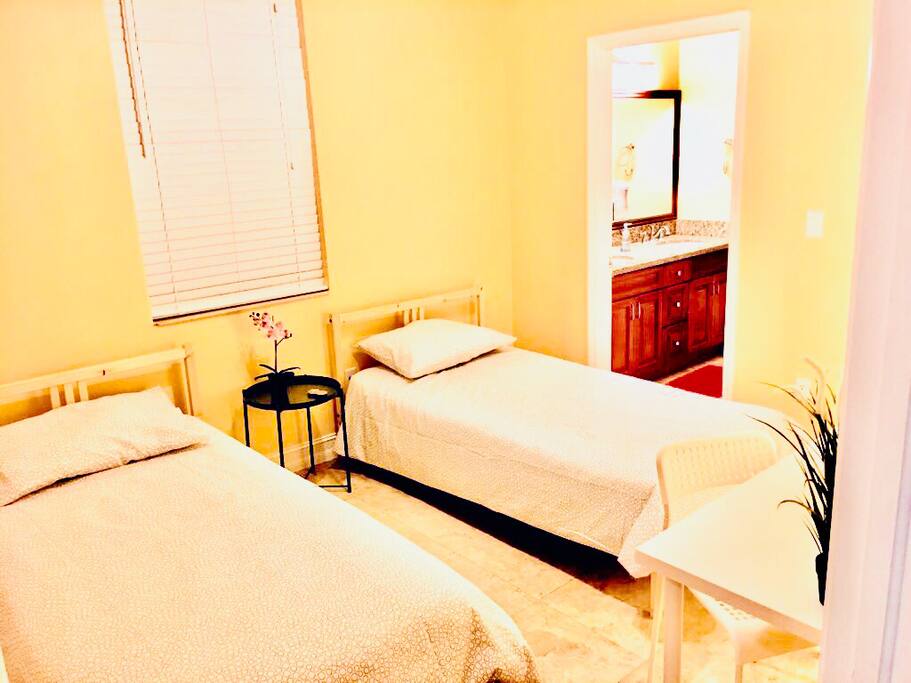 Private room with bathroom