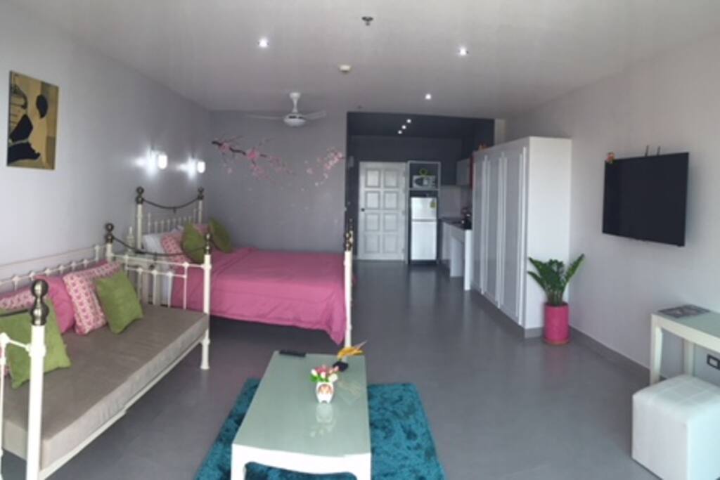 Luxueux studio vue mer pattaya