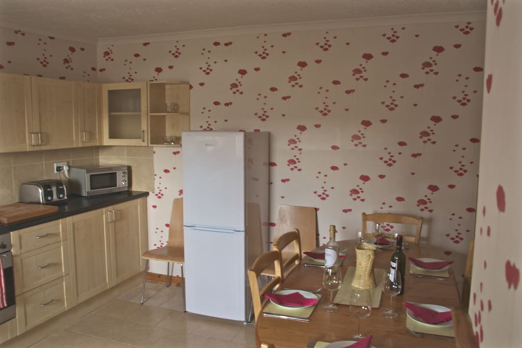 Kitchen on bottom floor