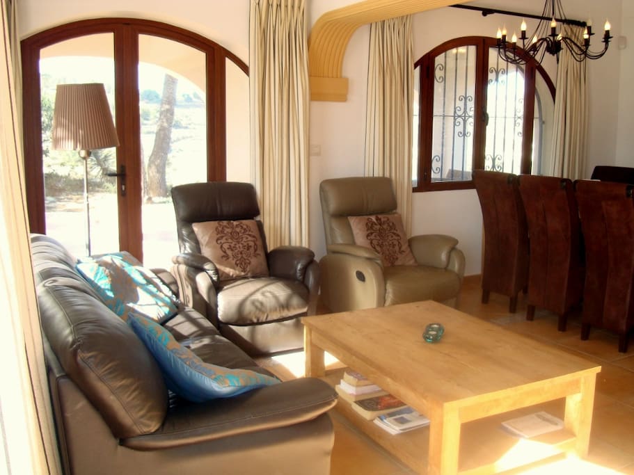 Spacious and open plan