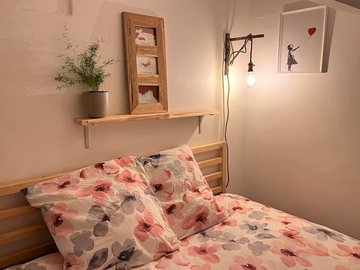 Chambre avec lit 160x200cm