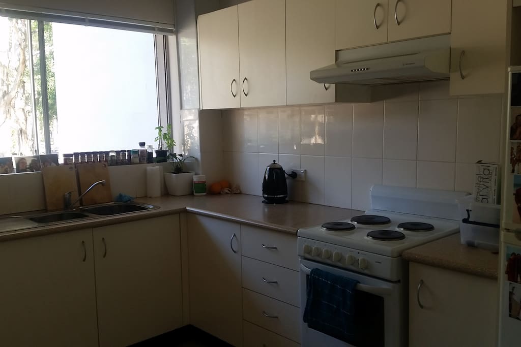 Fully equipped kitchen and pantry