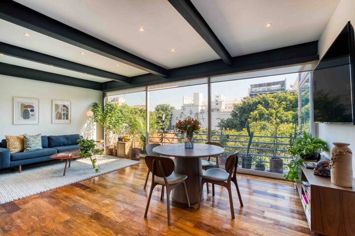 PH w/private terrace@ Roma Norte gallery image 2