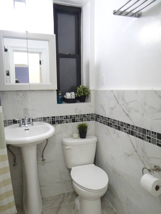 Newly renovated Bathroom