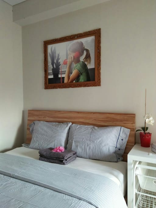 Serene main bedroom