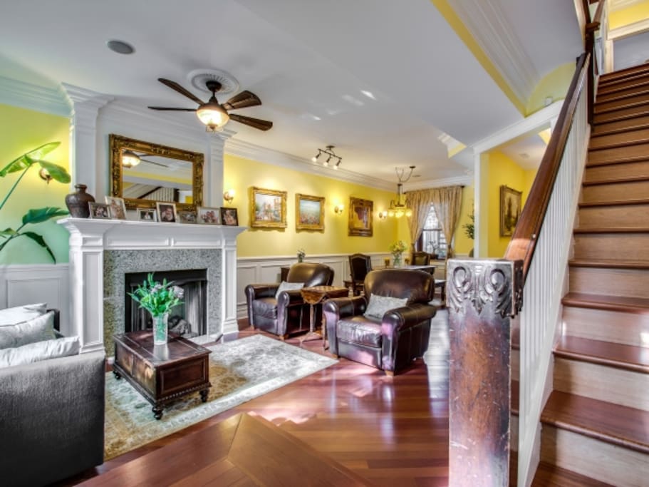 Living Room. Chess Anyone?