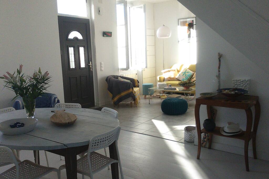 Salon, salle à manger