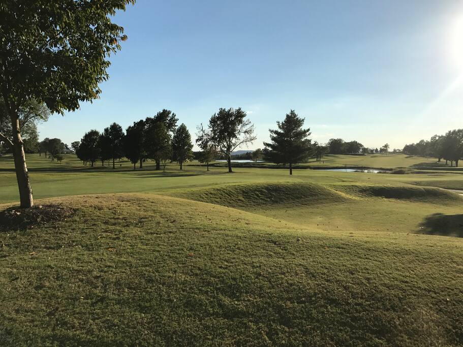Incredible Golf Course View out the back door