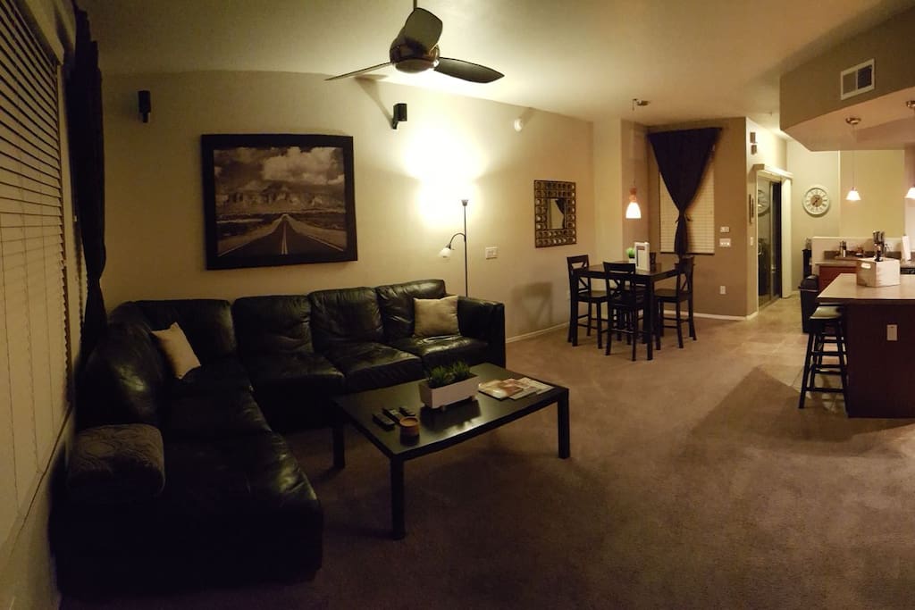 2nd floor living & dining area.