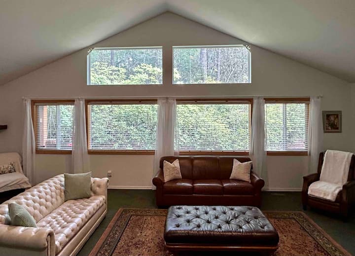 Great room with 1 queen & 1 full size sleeper sofas
