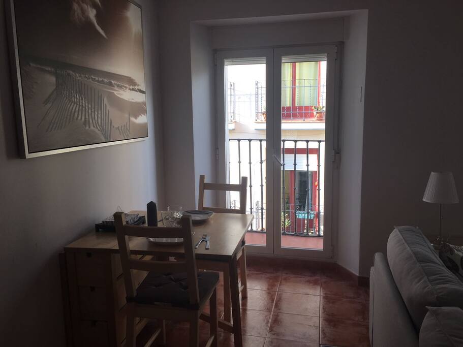 Dining table for four people