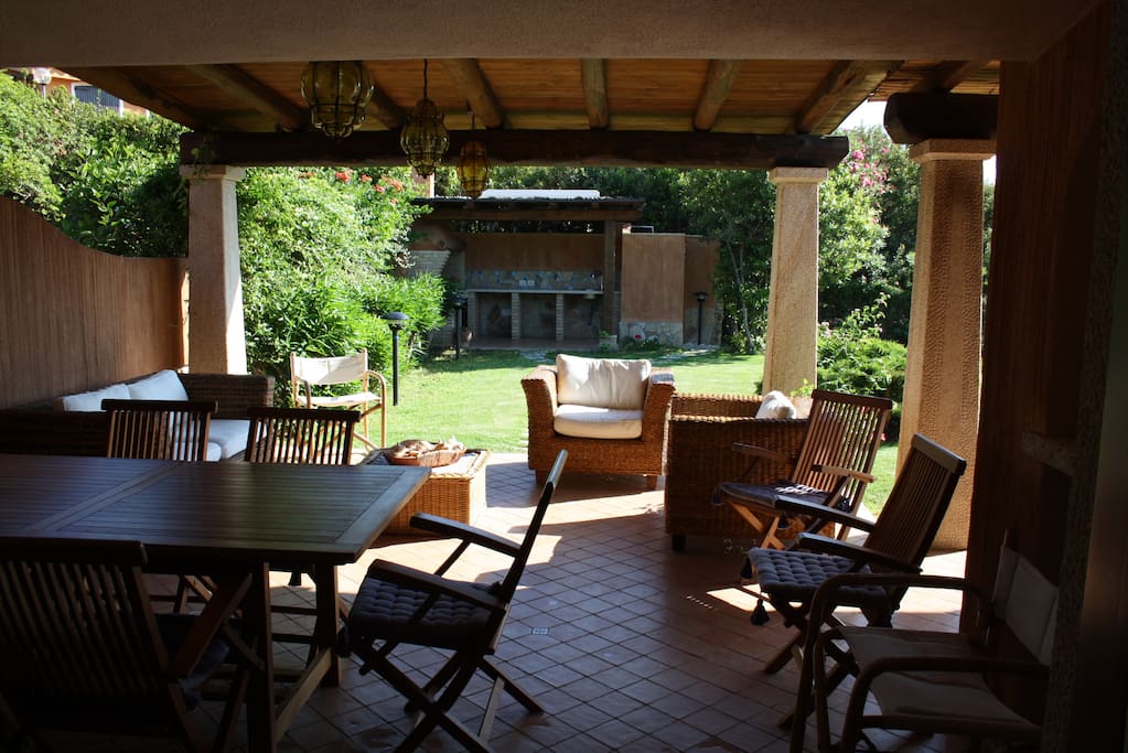 Veranda zona pranzo