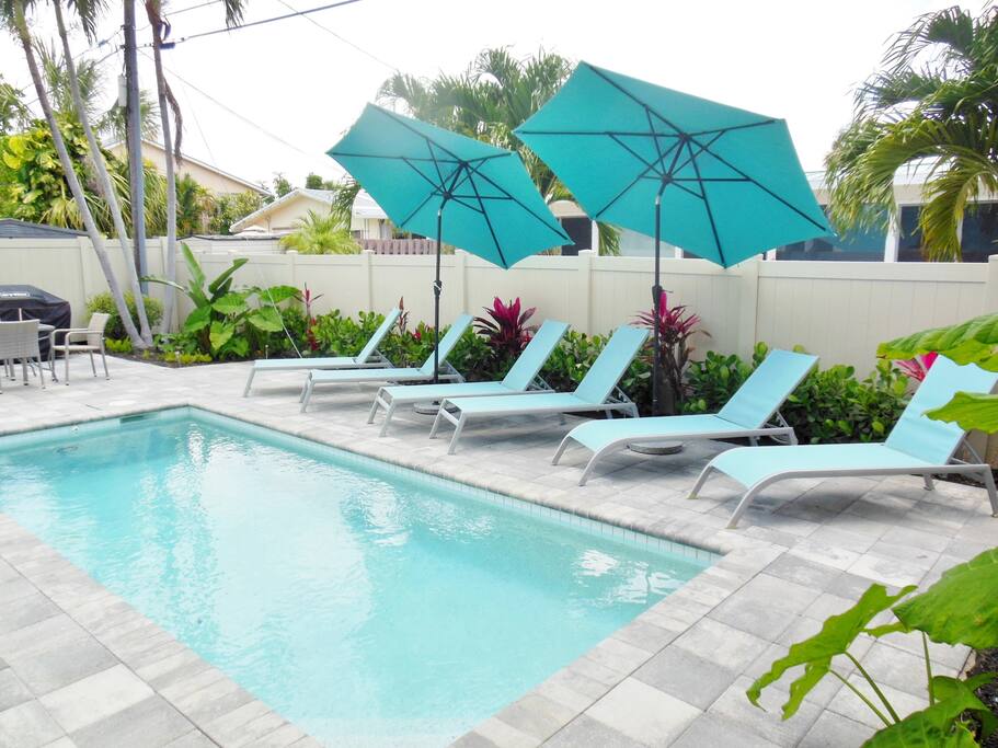 Lounge by the pool