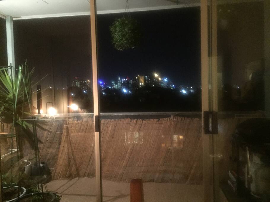 Balcony to City