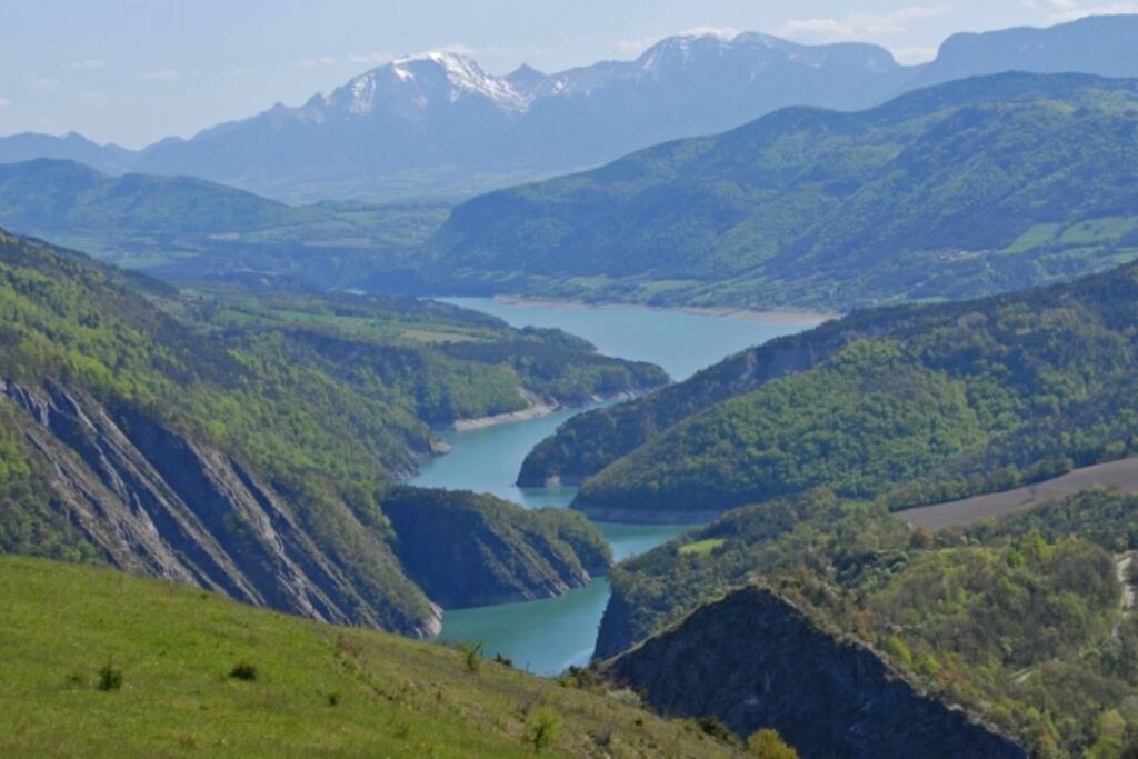 La Région : Lac de Monteynard (10 minutes du gîte)