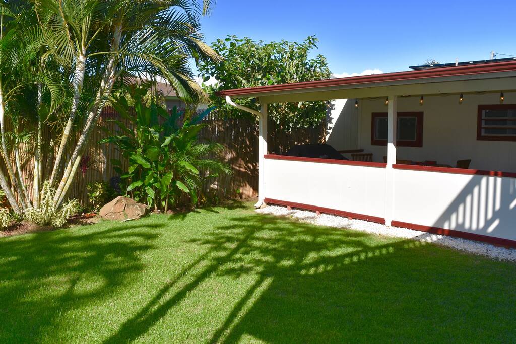 Nice open lawn