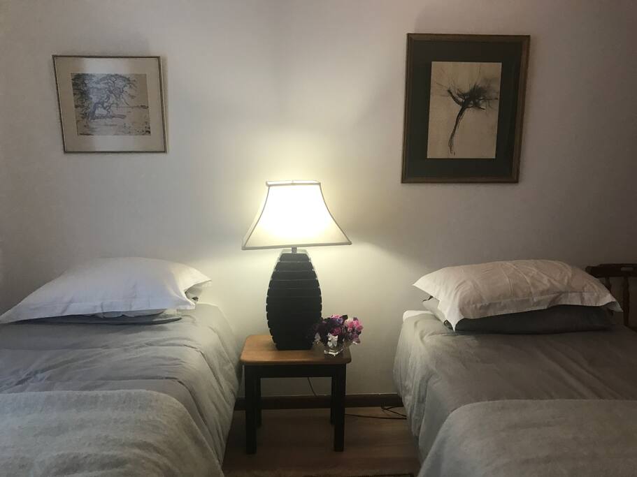 Bedroom with ample cupboard space
