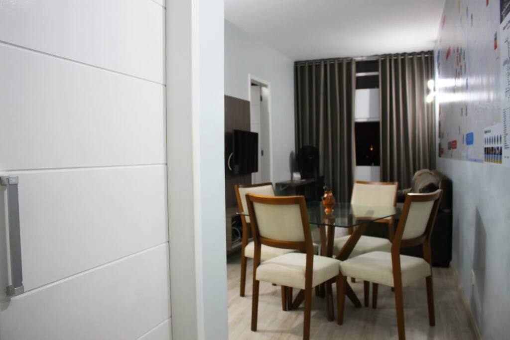 Hall e/ou corredor de entrada ao apartamento