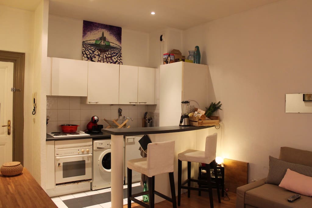 Cuisine toute équipée