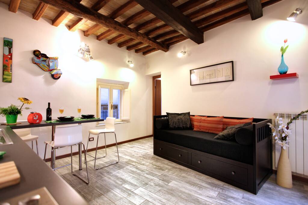 KITCHEN + SOFA BED